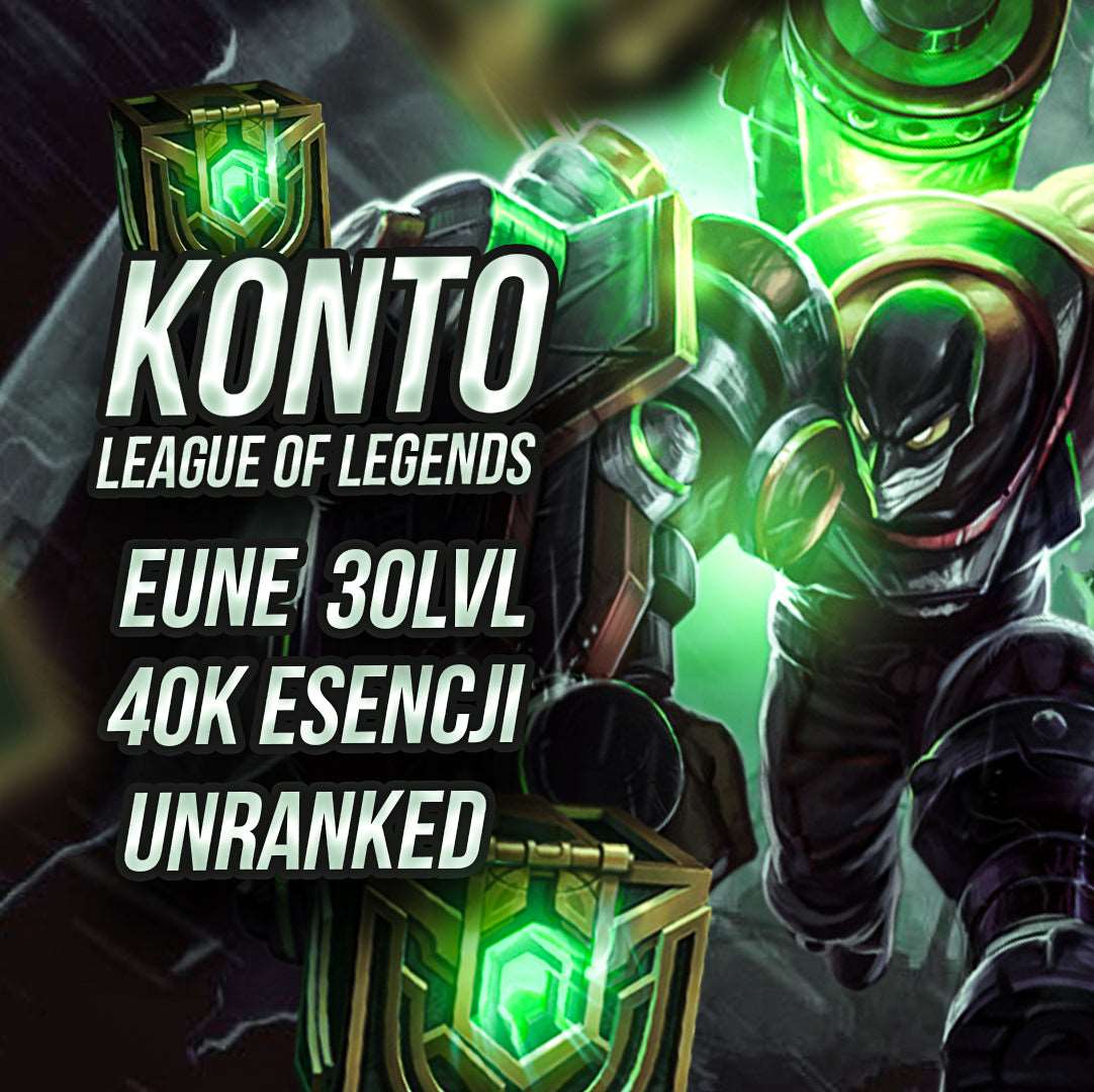 LEAGUE OF LEGENDS 30LVL EUNE 40.000+ BE Konton